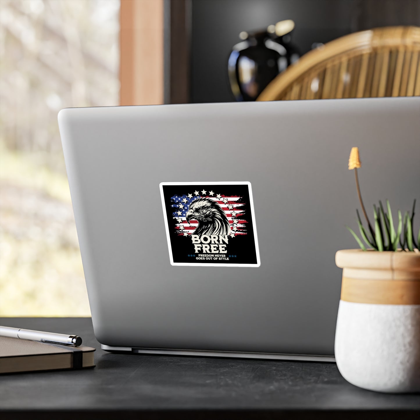 Born Free - Freedom Never Goes Out of Style Vinyl Decal
