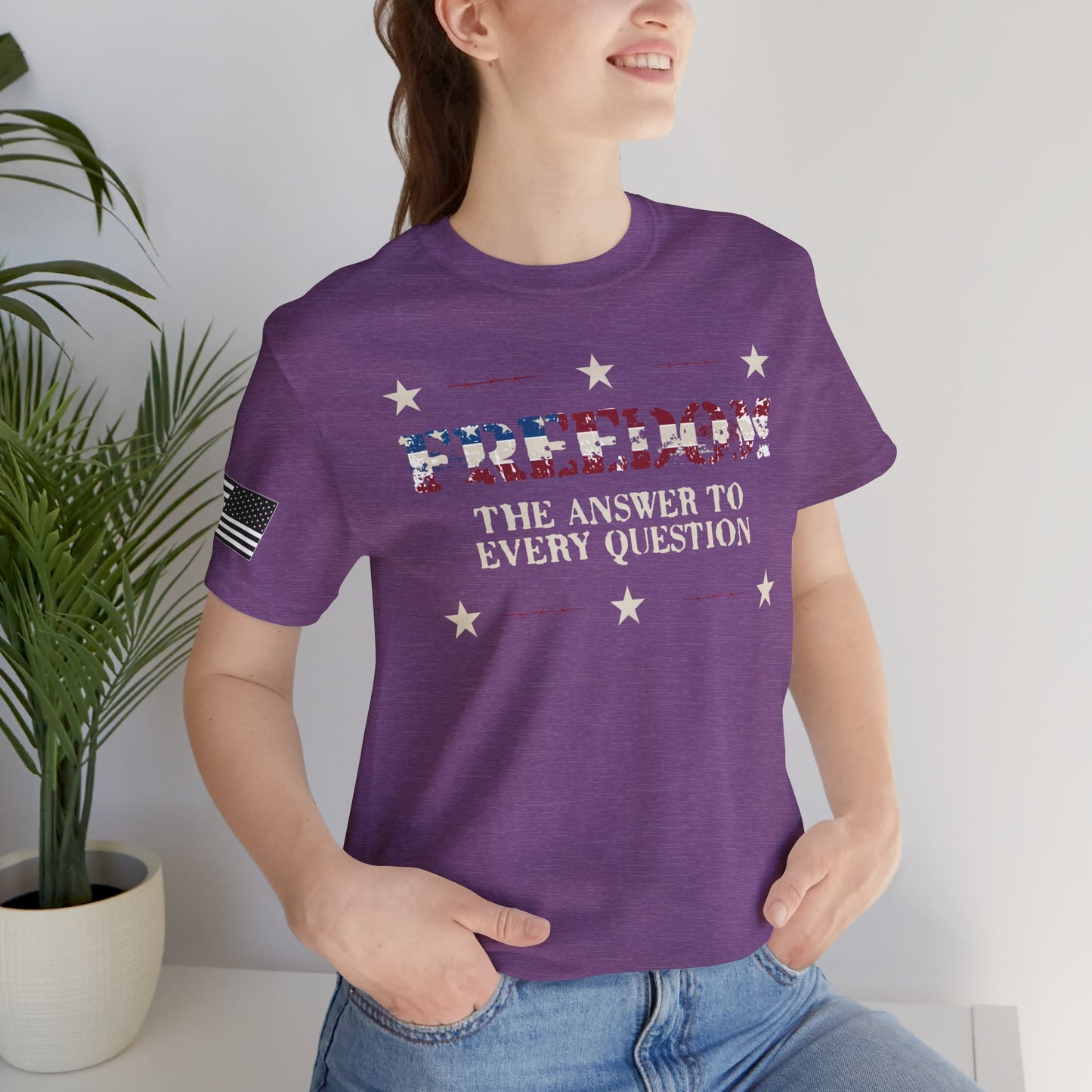 Freedom - The Answer to Every Question Premium Tee