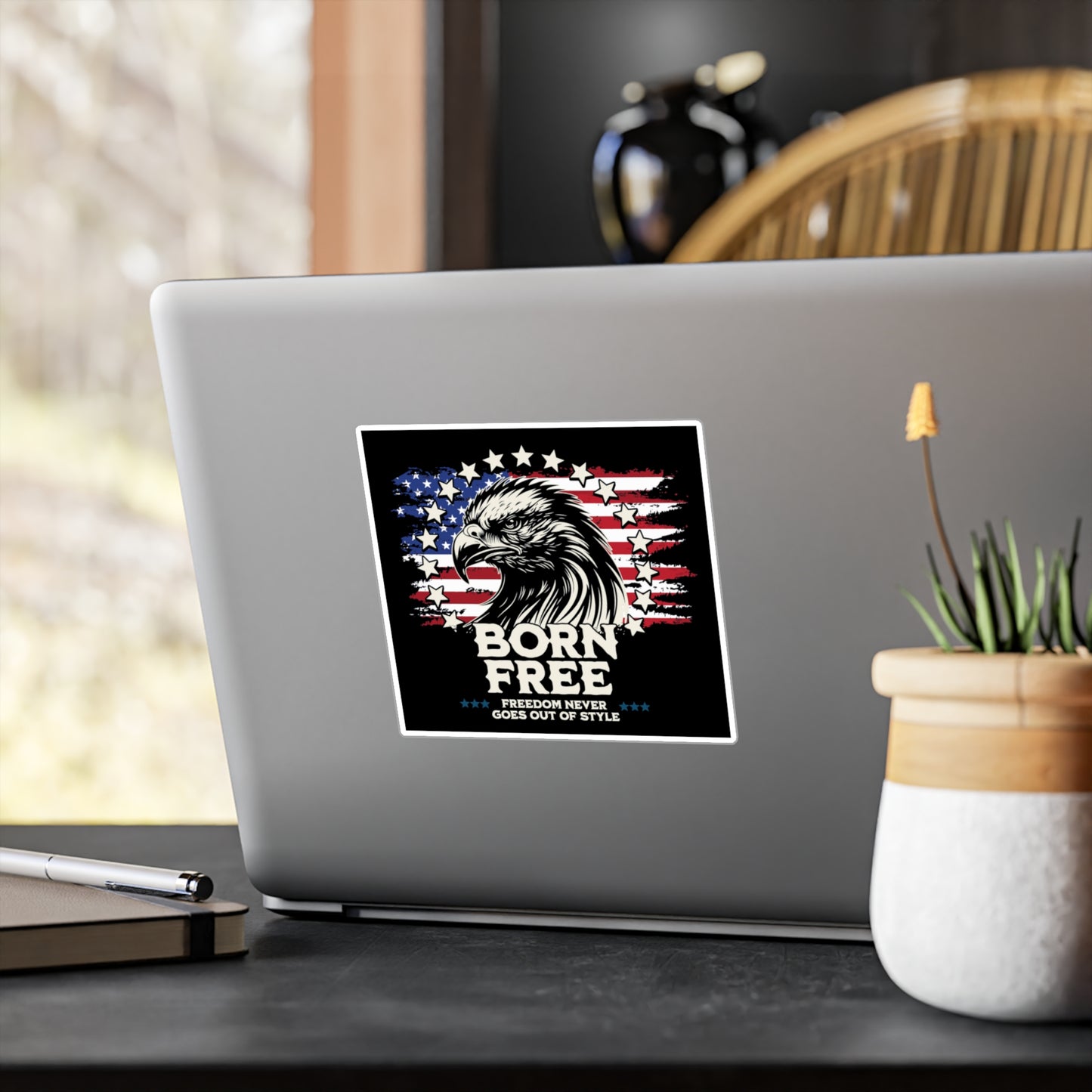 Born Free - Freedom Never Goes Out of Style Vinyl Decal