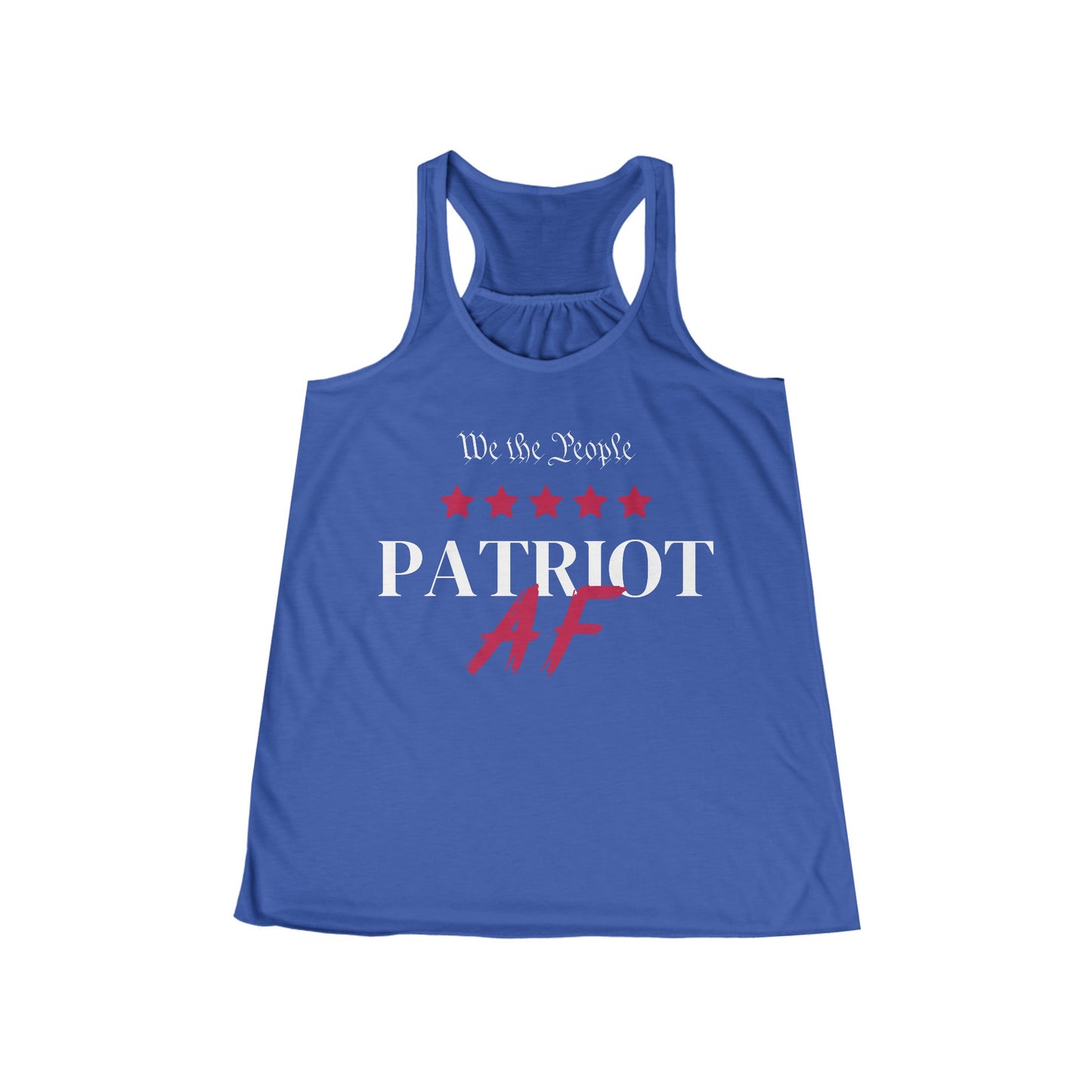 Patriot AF Ladies' Flowy Racerback Tank