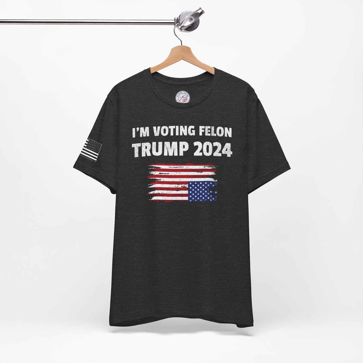 I'm Voting Felon Trump 2024 Premium Tee - Front