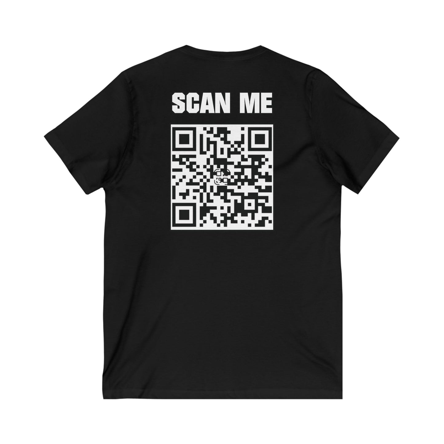 Geaux Tigers Scan Me V-Neck Tee