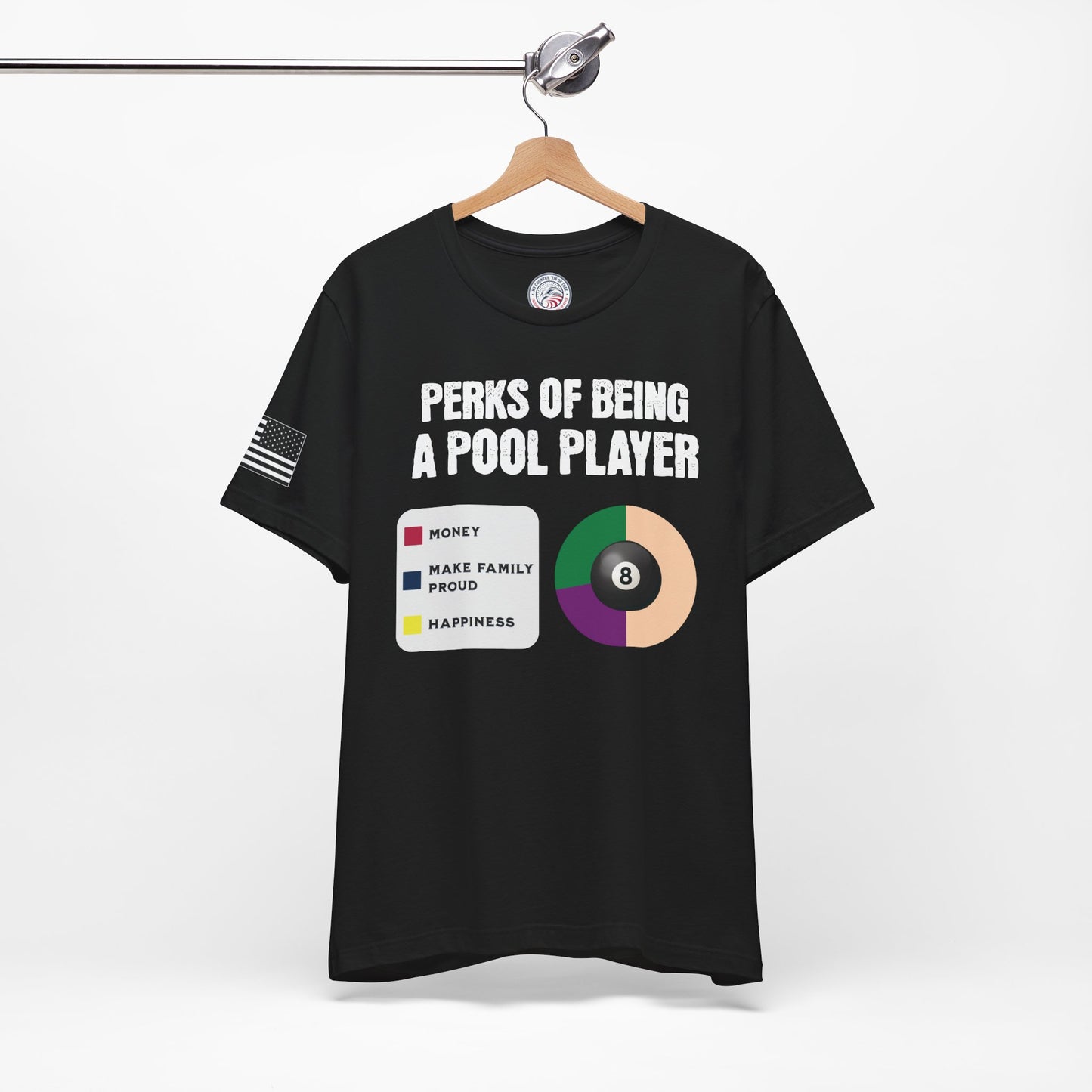 Perks of Being a Pool Player Premium Tee