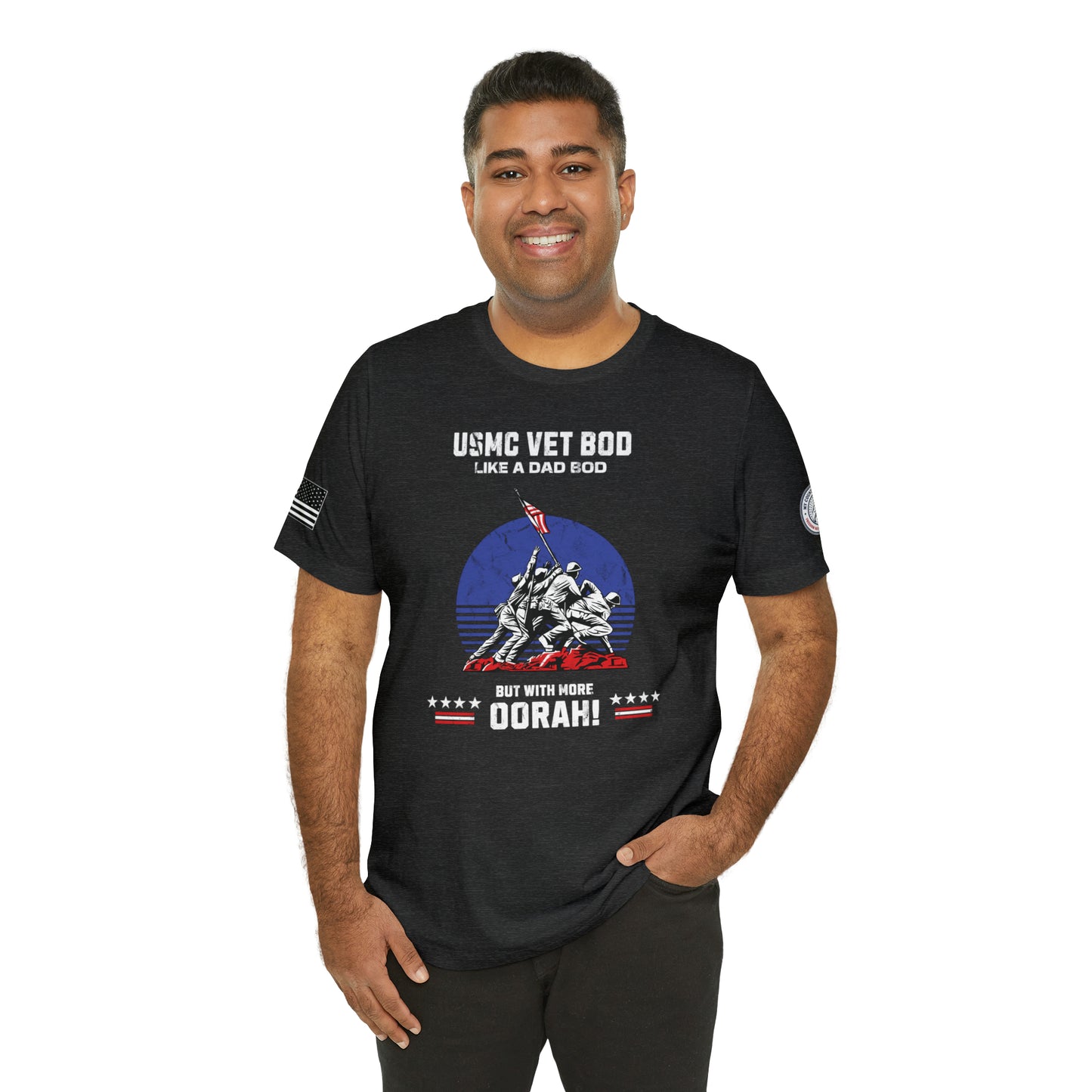 USMC Vet Bod Premium Tee - Iwo Jima