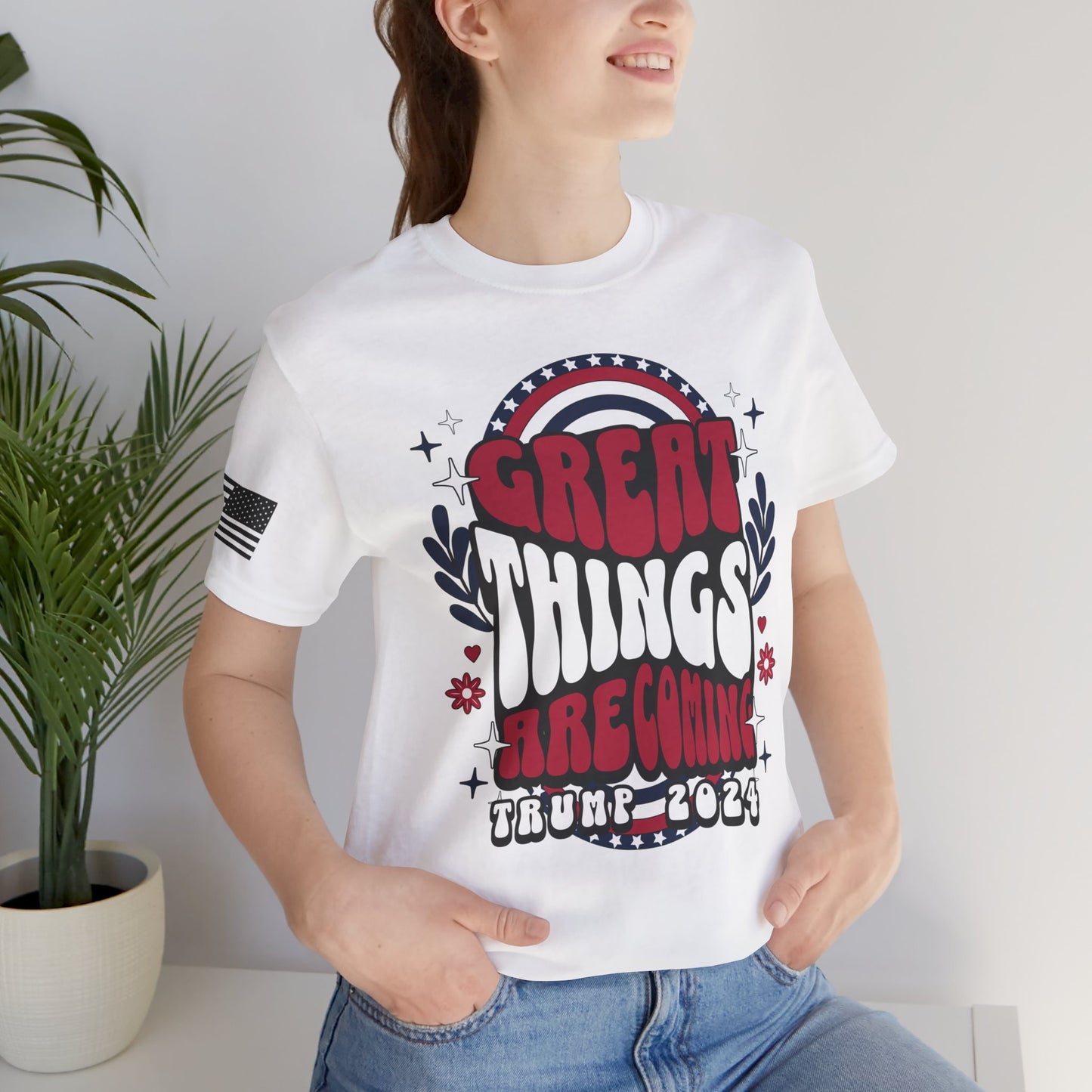 Great Things are Coming Trump 2024 Premium Tee