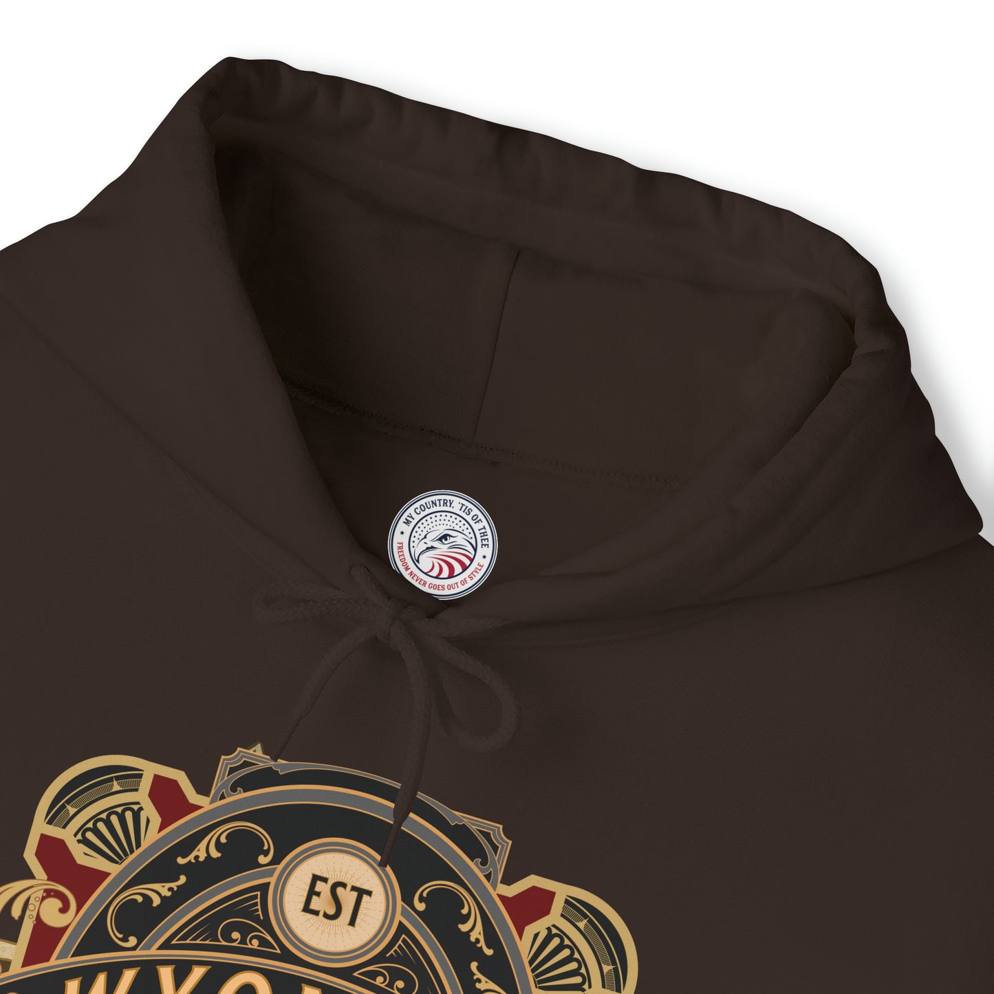 Wyoming 307 Shield Heavy Blend Pullover Hoodie