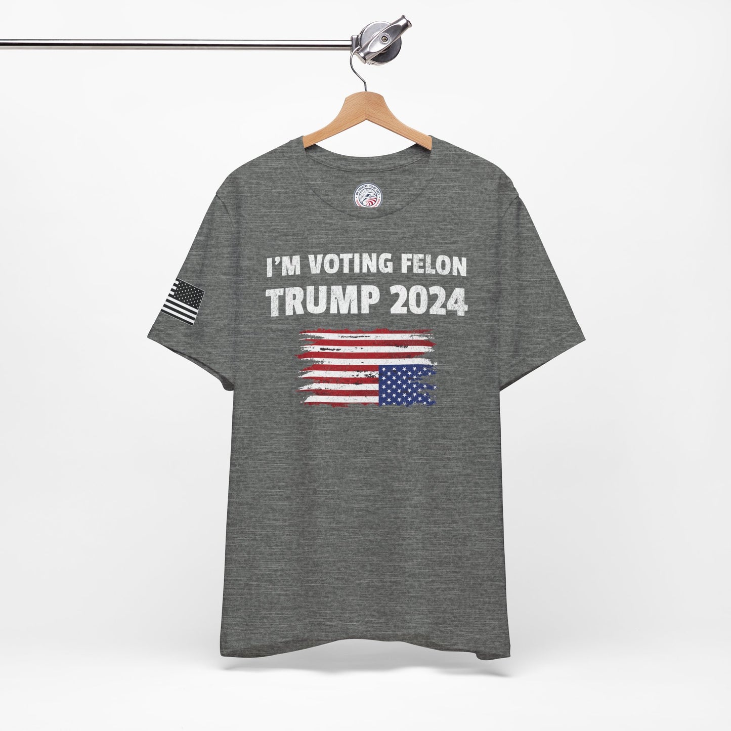 I'm Voting Felon Trump 2024 Premium Tee - Front