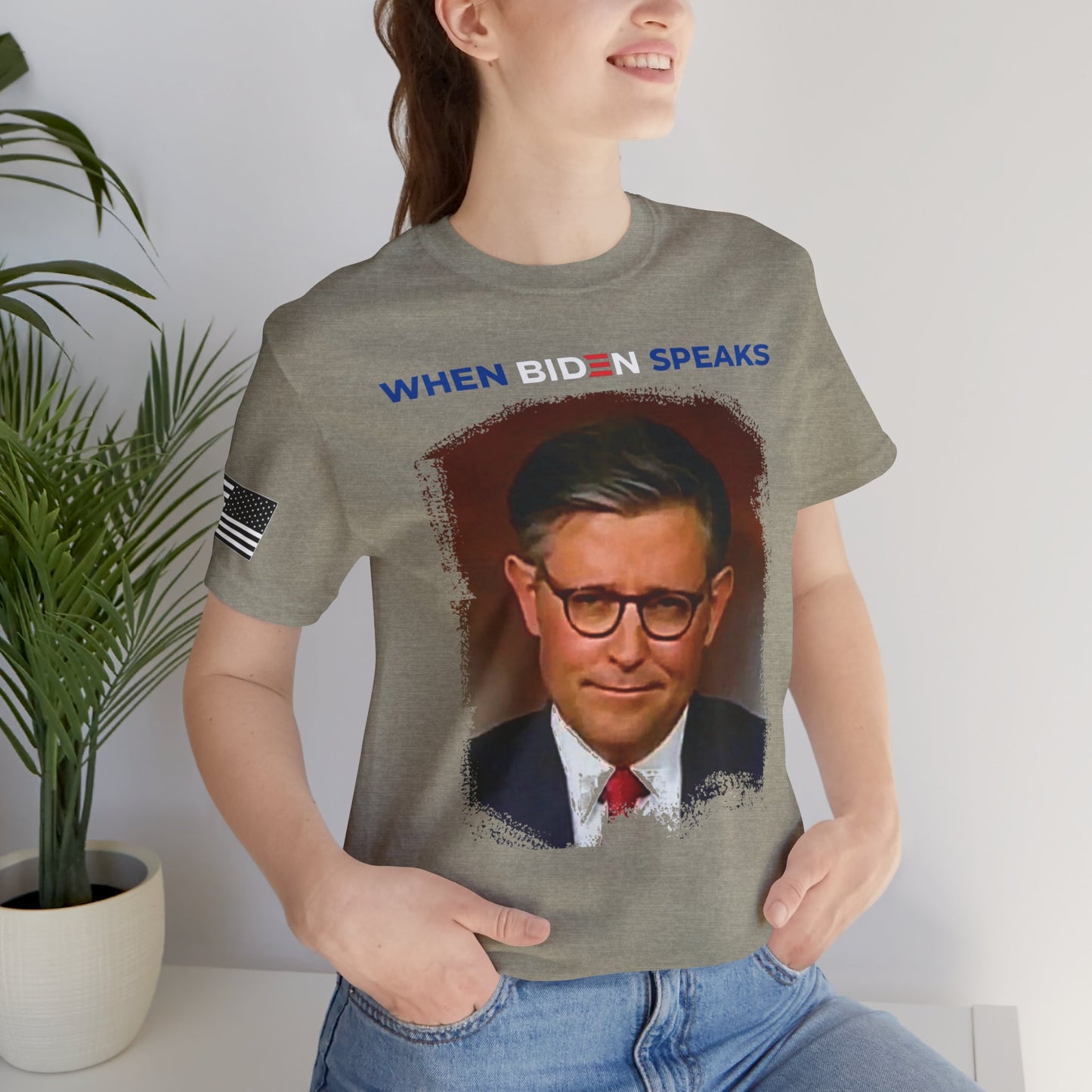 When Biden Speaks Premium Tee