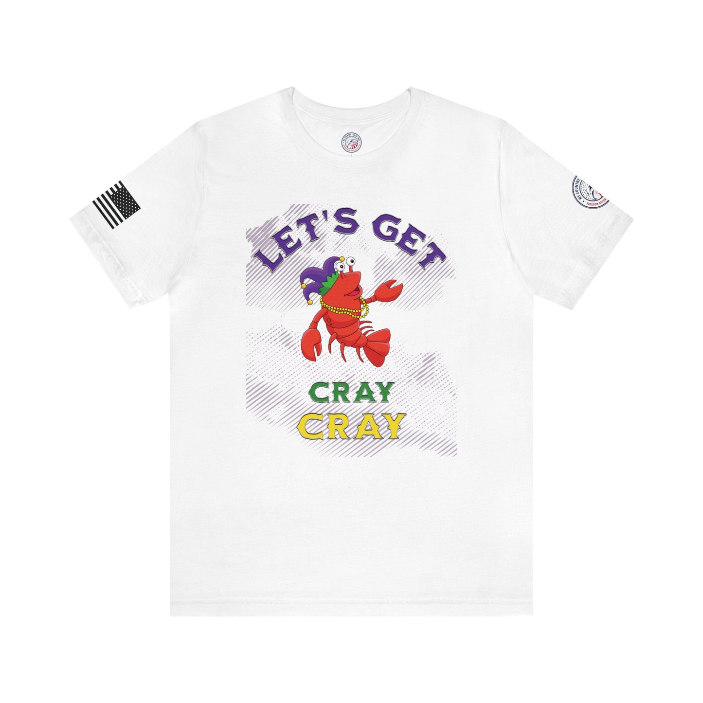 Let's Get Cray Cray Mardi Gras Premium Tee