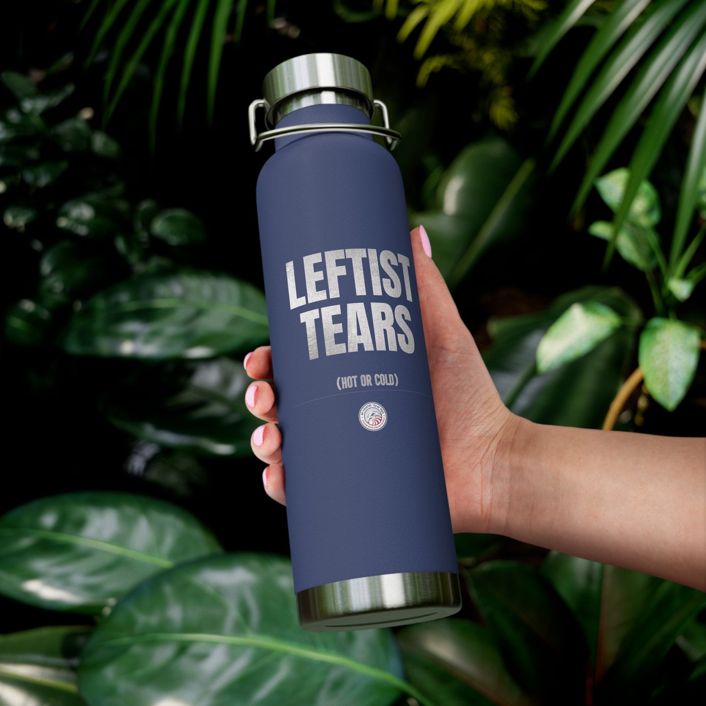 Leftist Tears Copper Vacuum Insulated Bottle, 22oz