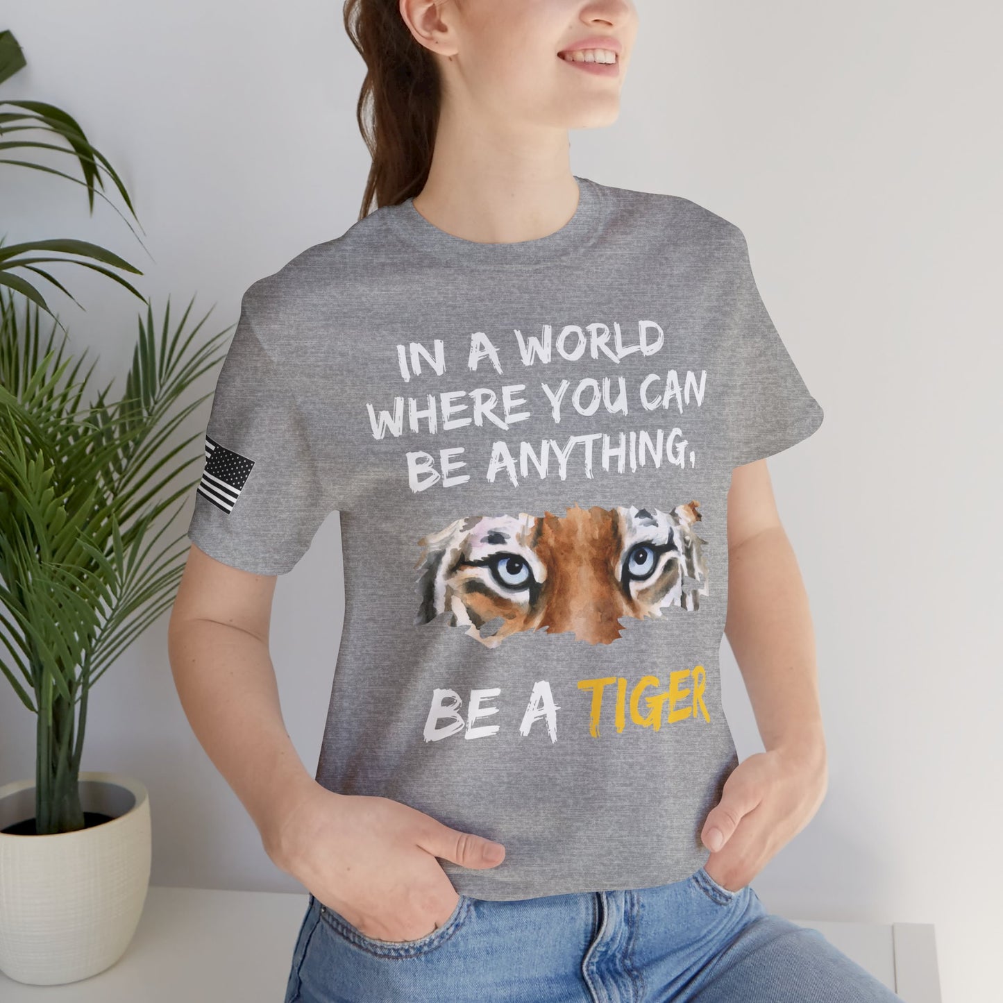 Be a Tiger Premium Tee - Eyes