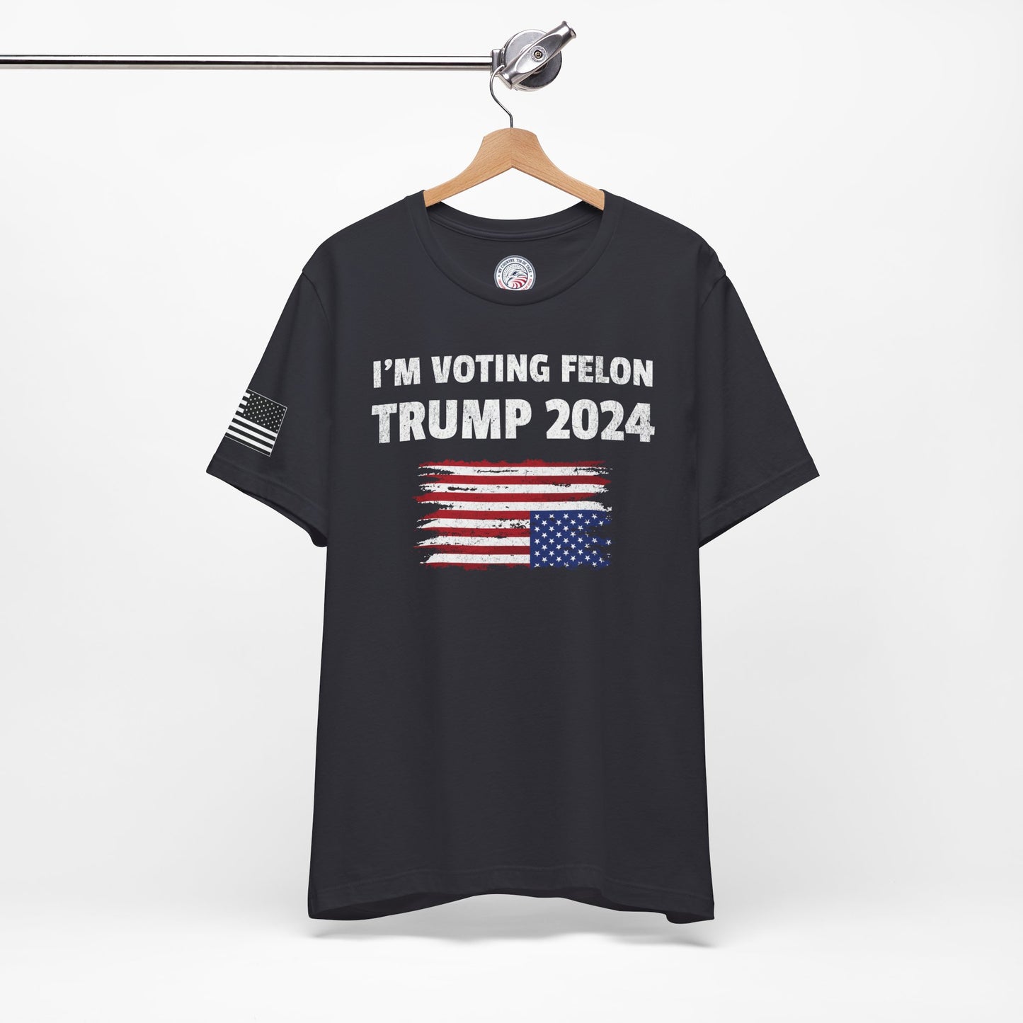 I'm Voting Felon Trump 2024 Premium Tee - Front