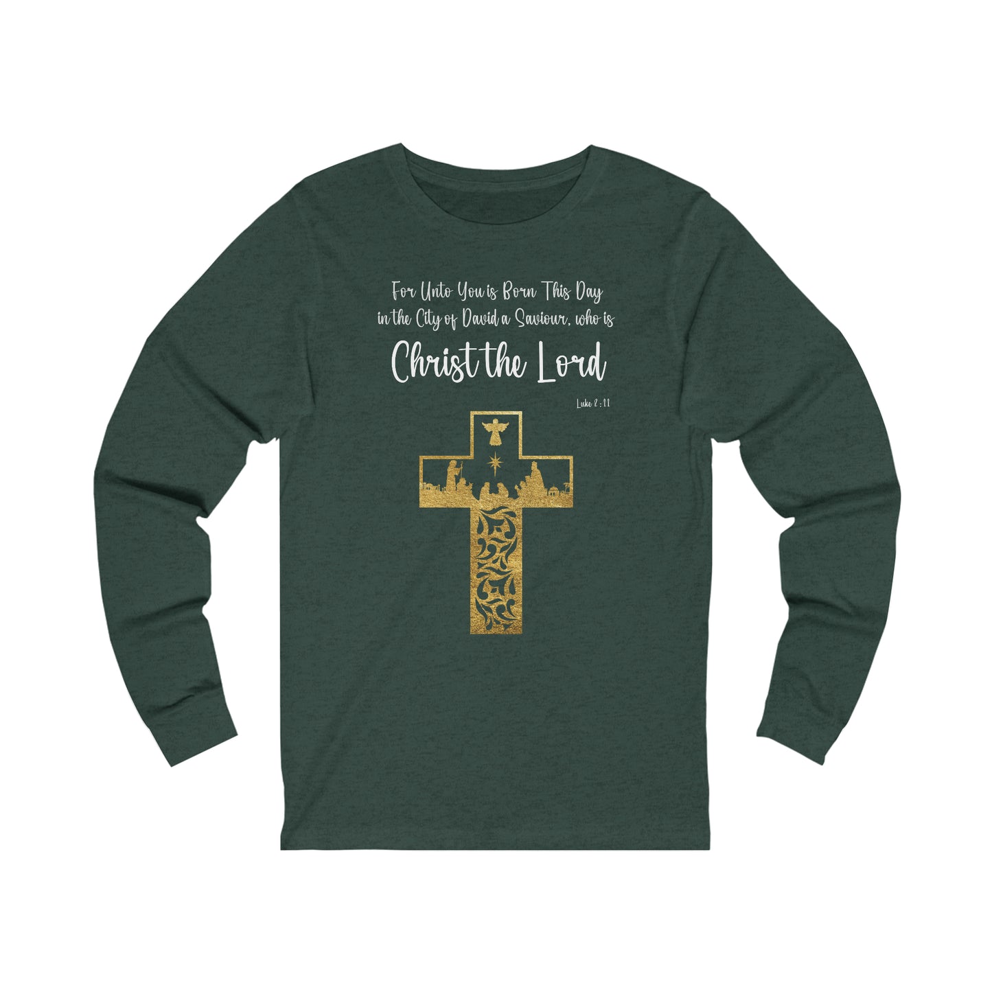 Luke 2:11 Long-Sleeved Tee