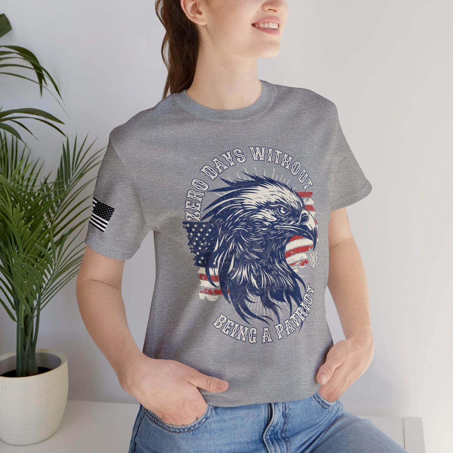 Zero Days Without Being a Patriot Premium Tee