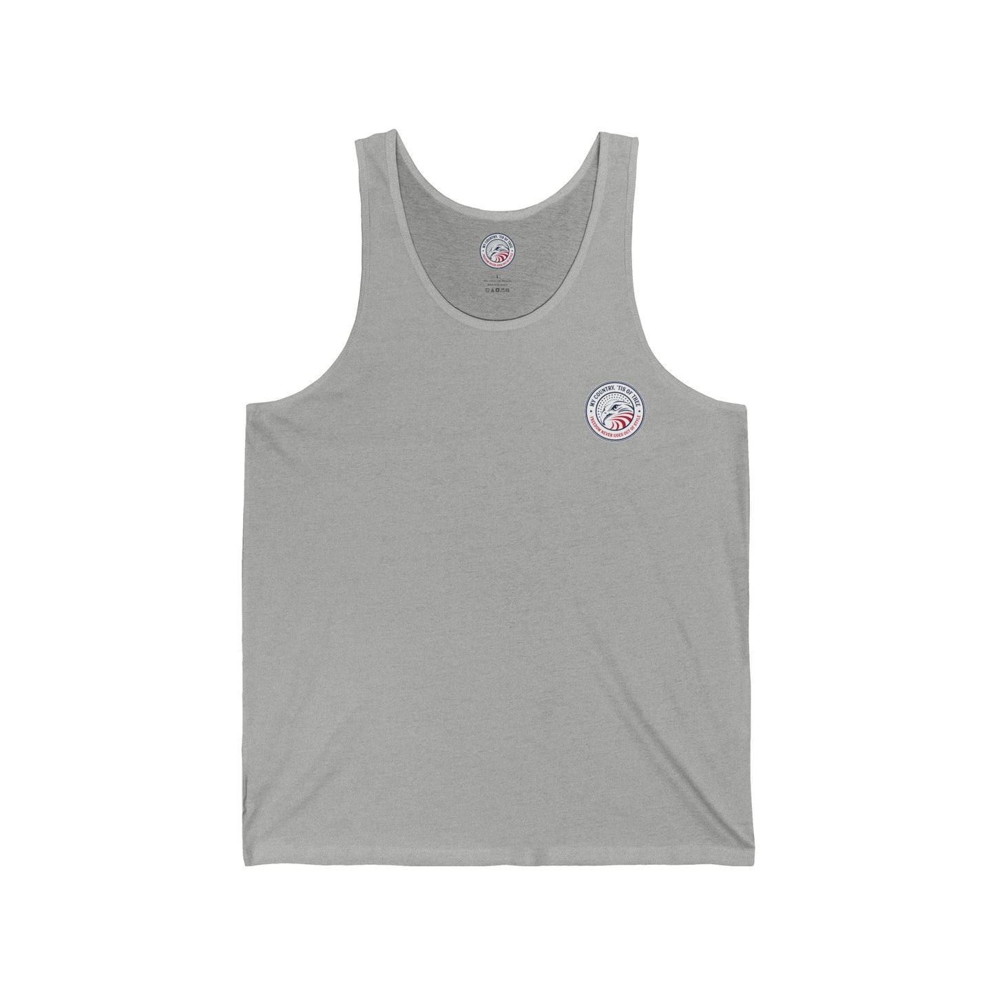 A Symbol of Freedom Jersey Tank - Back