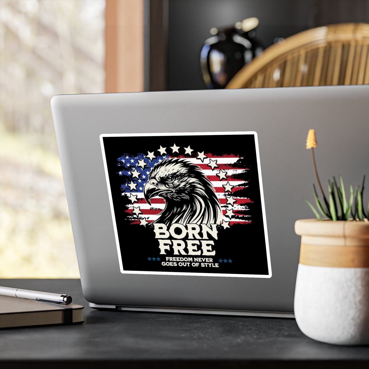 Born Free - Freedom Never Goes Out of Style Vinyl Decal