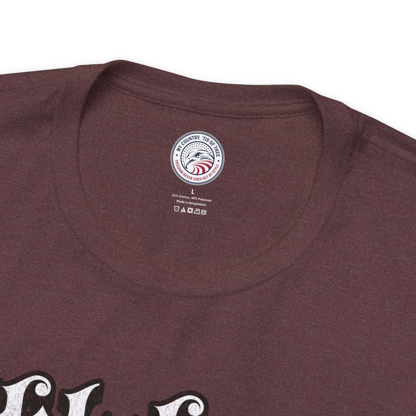 Oklahoma Badass Eagle and Flag Premium Tee
