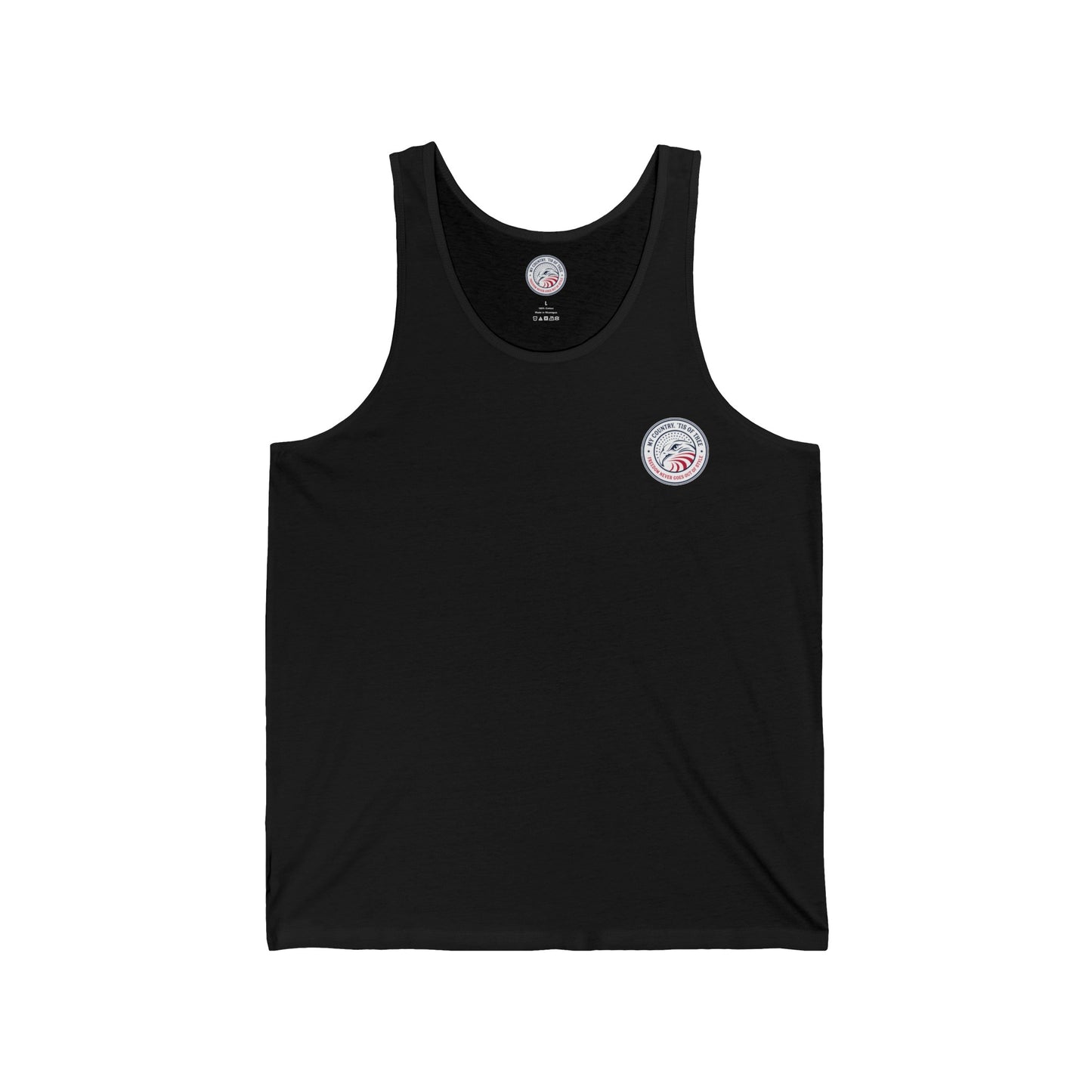 A Symbol of Freedom Jersey Tank - Back