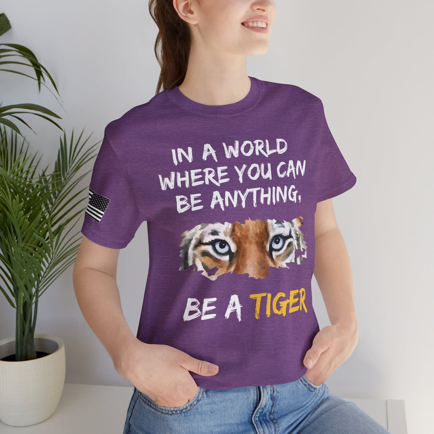 Be a Tiger Premium Tee - Eyes