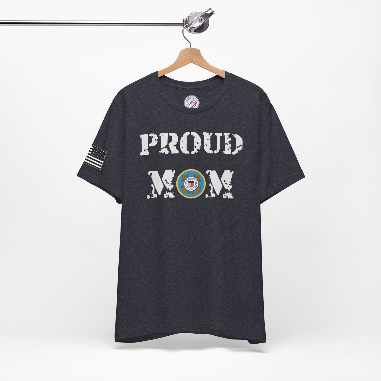 Proud Mom Premium Tee - Coast Guard