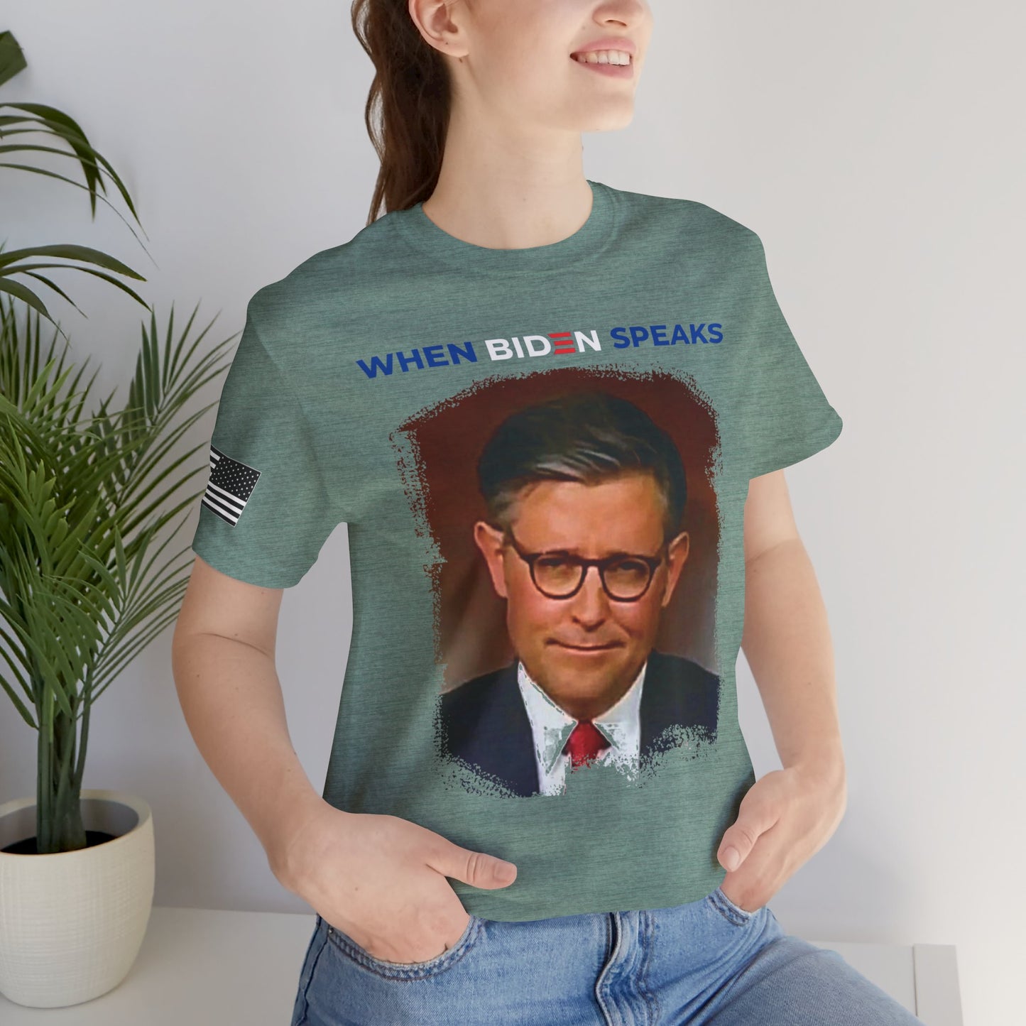 When Biden Speaks Premium Tee