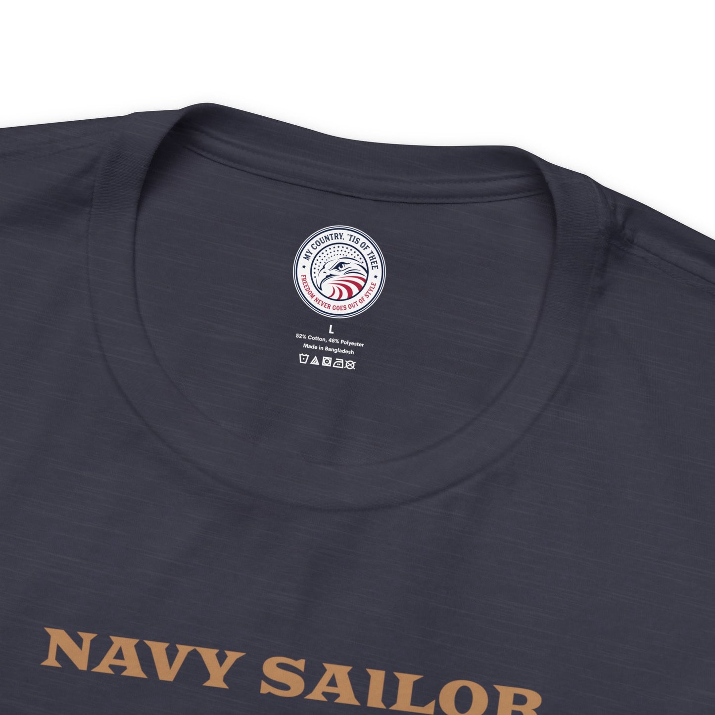 Navy Sailor Vet Bod Premium Tee - Forged by the Sea