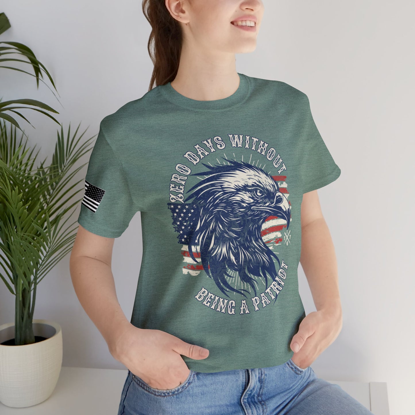 Zero Days Without Being a Patriot Premium Tee