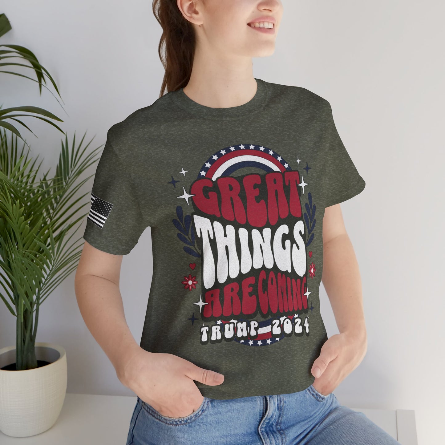 Great Things are Coming Trump 2024 Premium Tee
