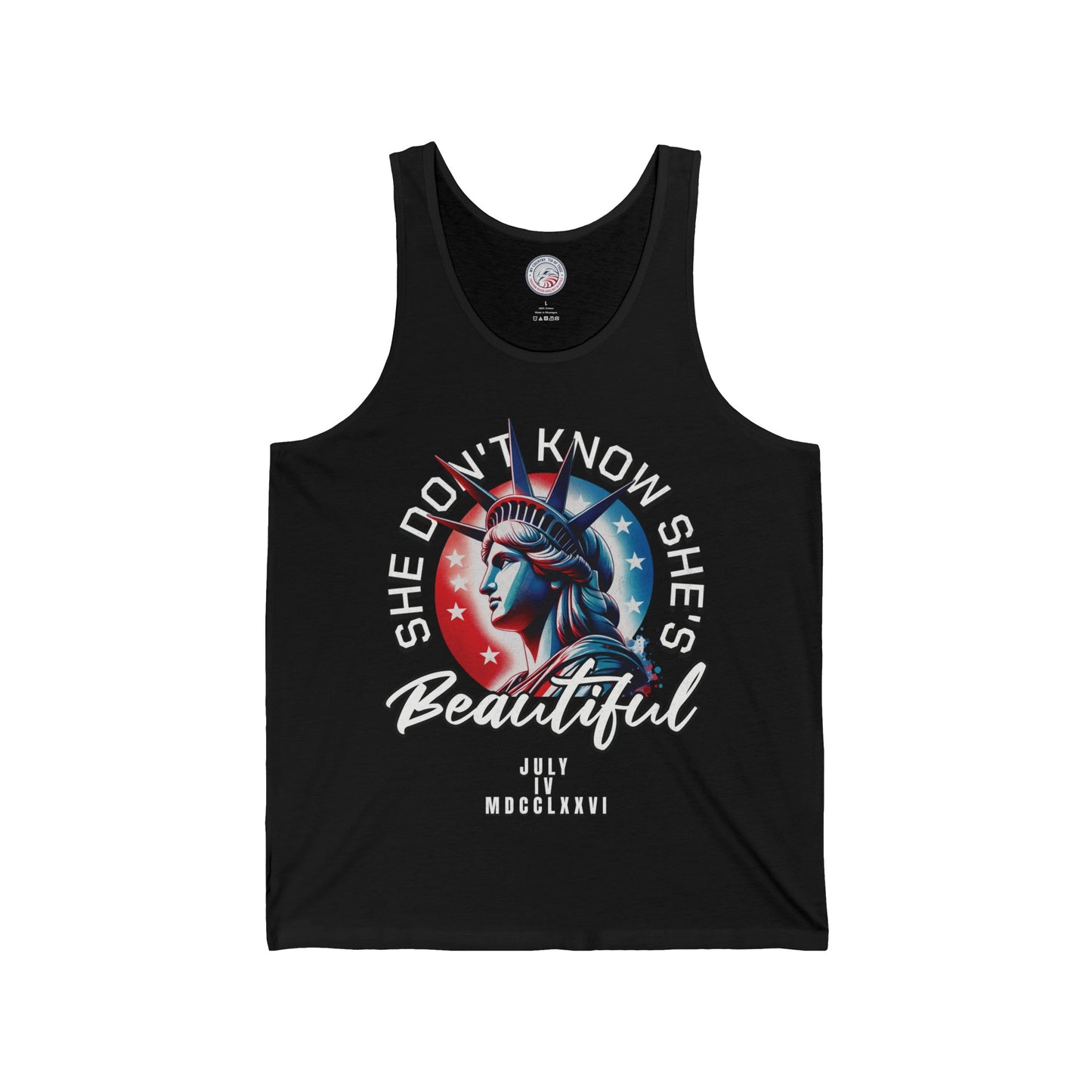 She Don't Know She's Beautiful Jersey Tank
