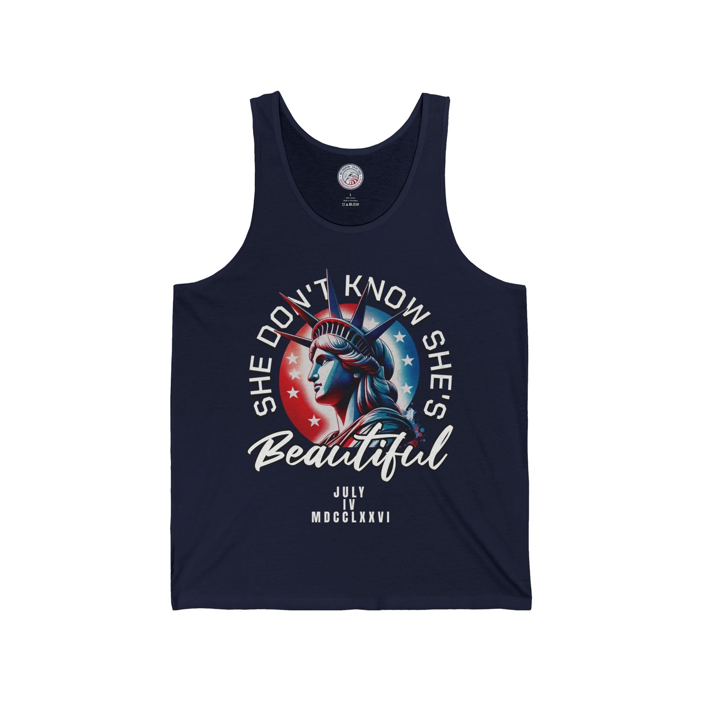 She Don't Know She's Beautiful Jersey Tank