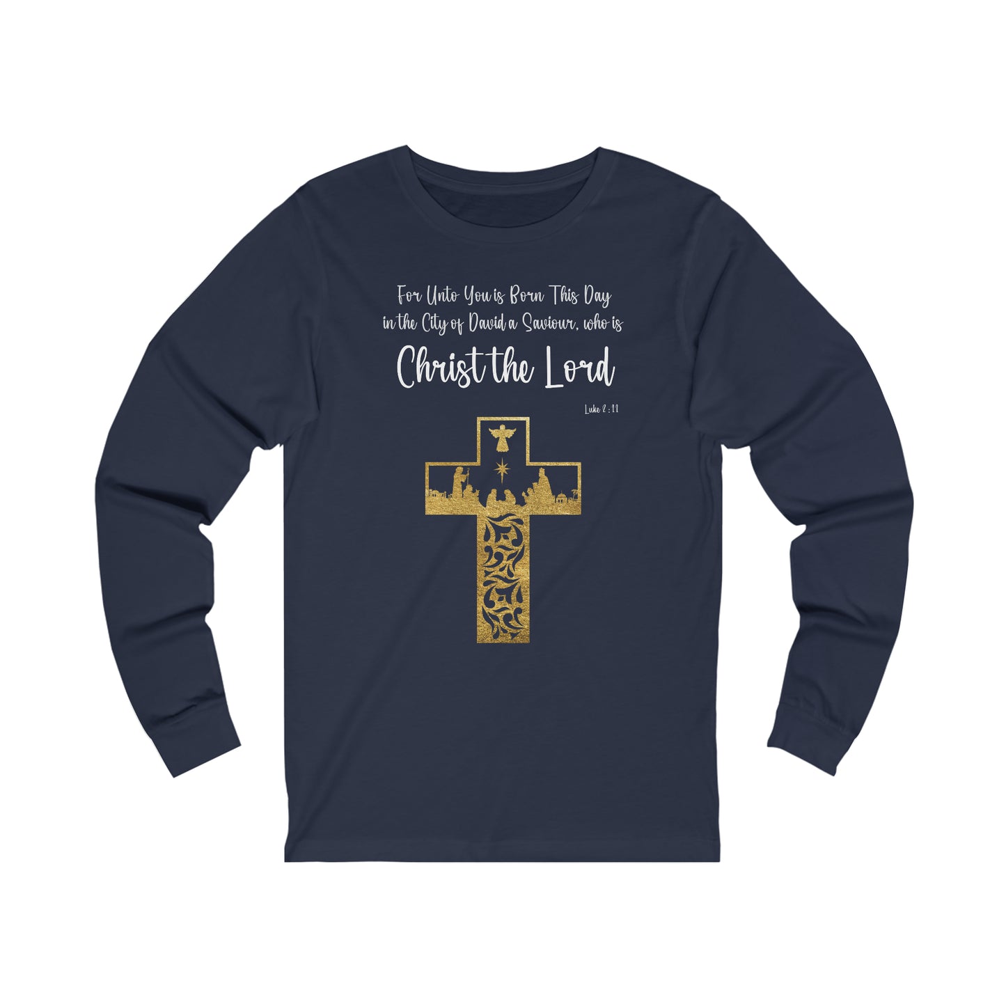 Luke 2:11 Long-Sleeved Tee