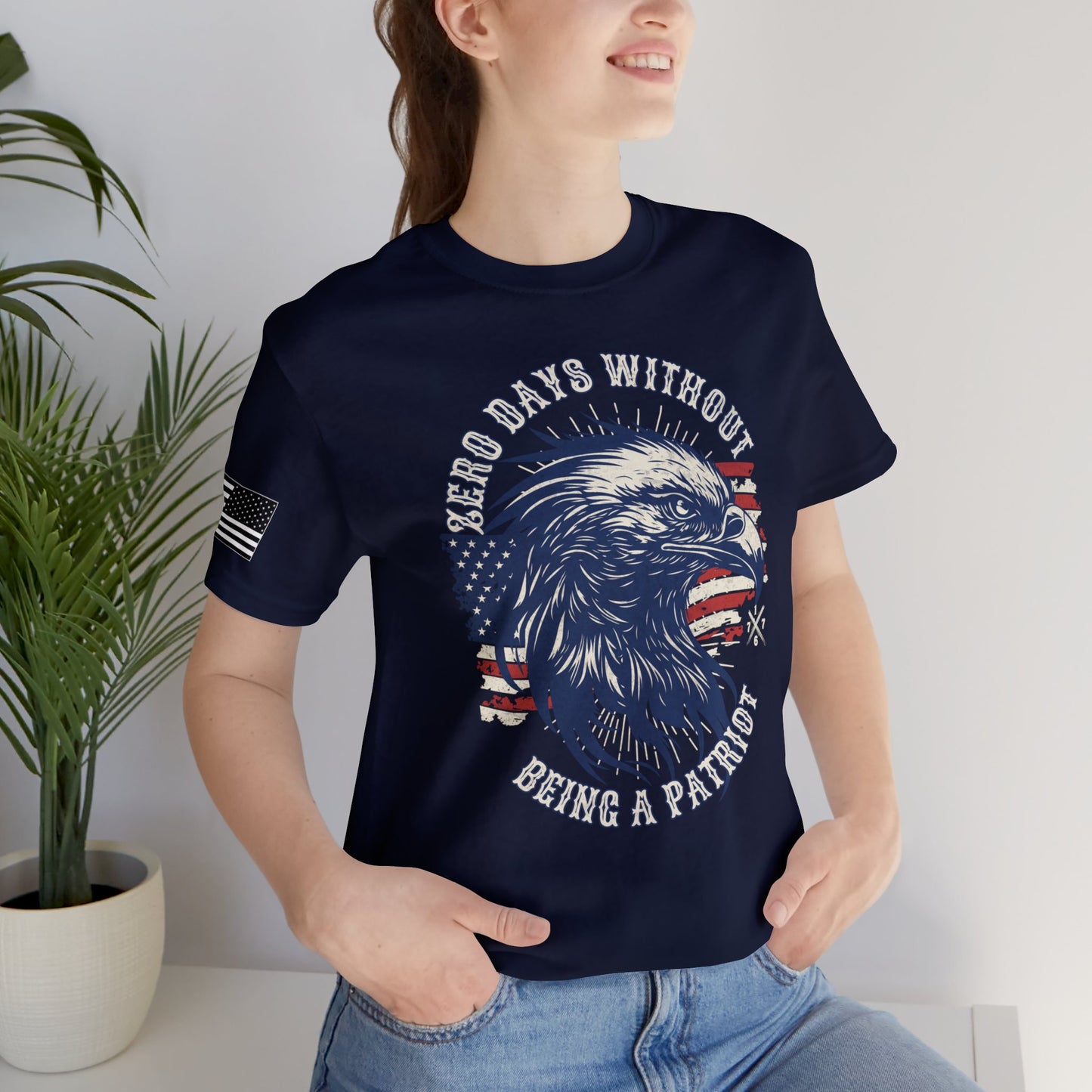 Zero Days Without Being a Patriot Premium Tee