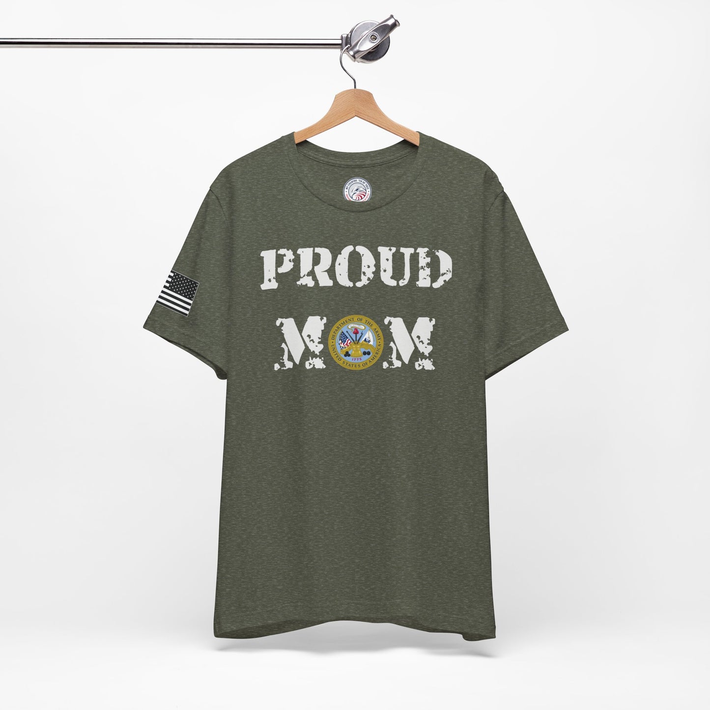 Proud Mom Premium Tee - Army
