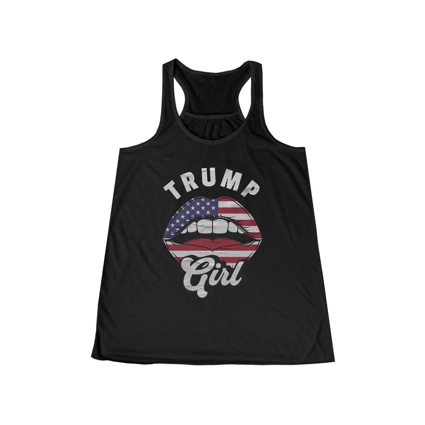 Trump Girl Ladies' Flowy Racerback Tank