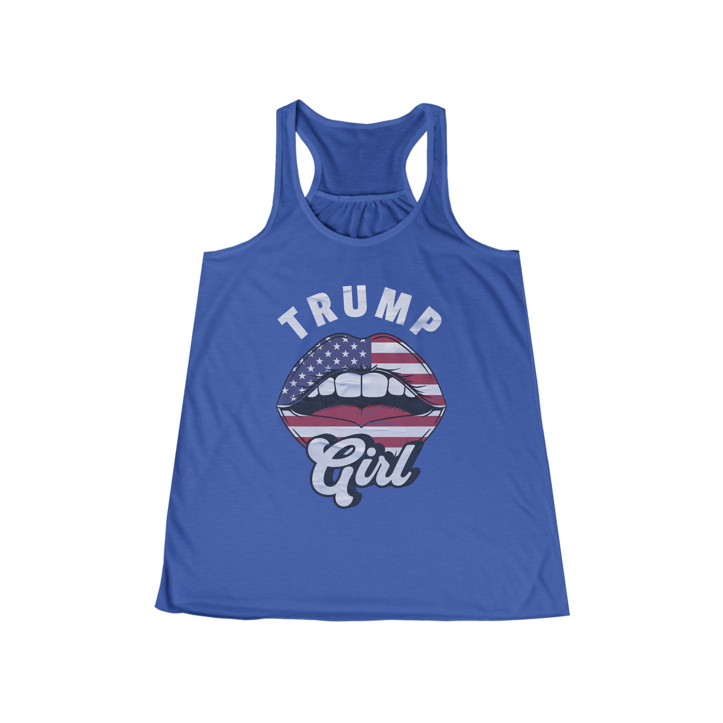 Trump Girl Ladies' Flowy Racerback Tank