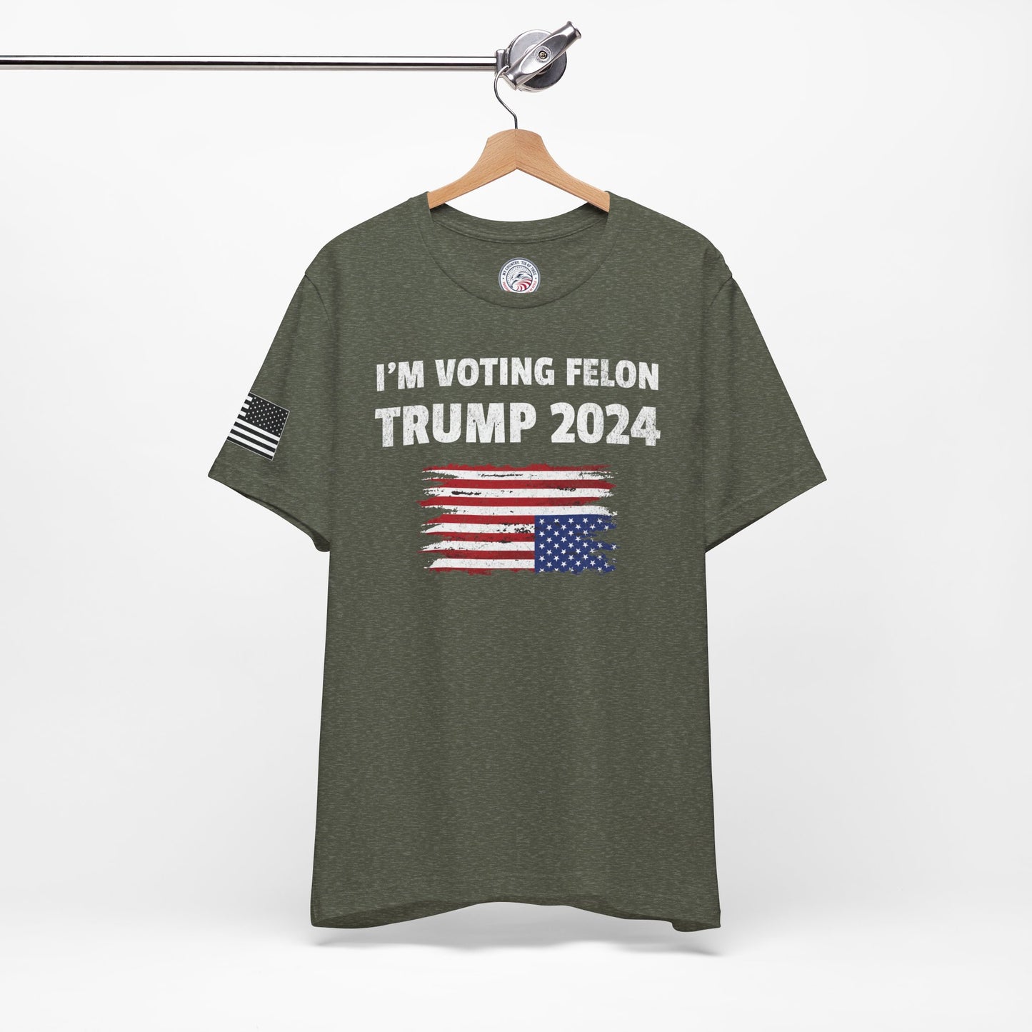 I'm Voting Felon Trump 2024 Premium Tee - Front