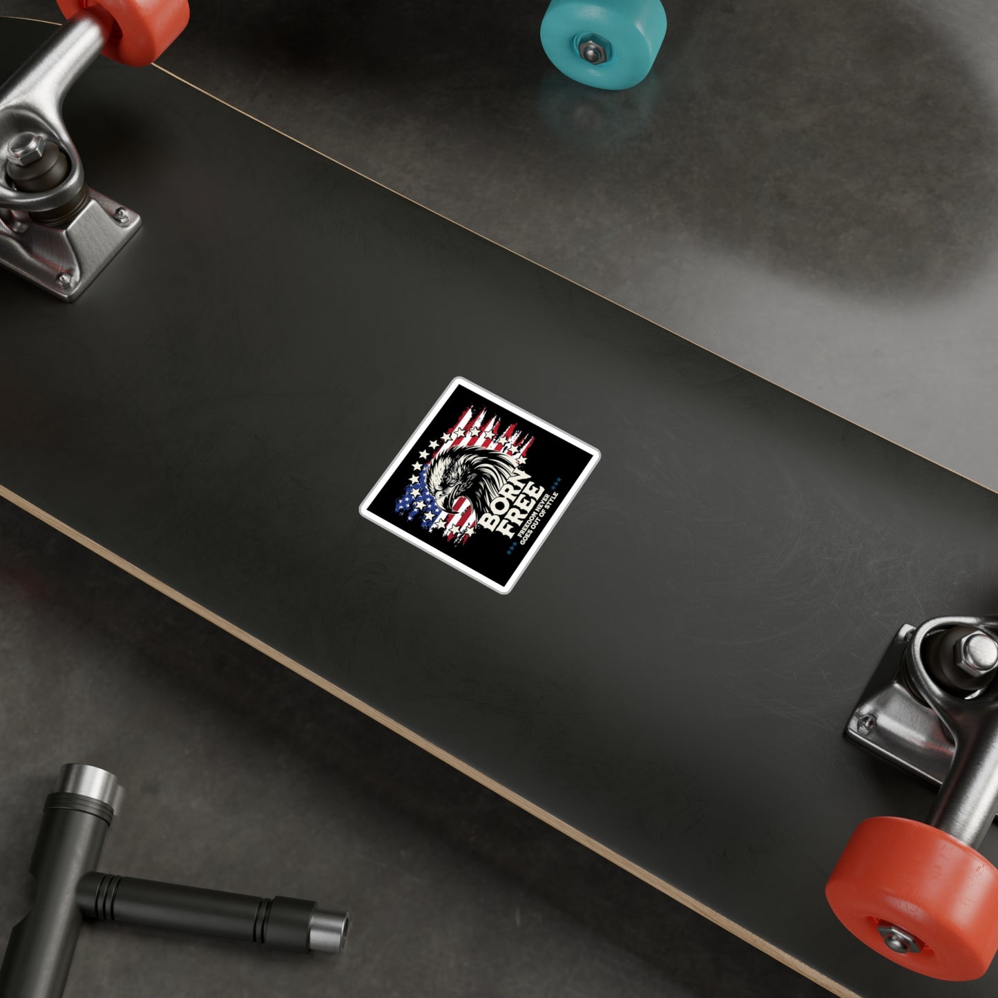 Born Free - Freedom Never Goes Out of Style Vinyl Decal