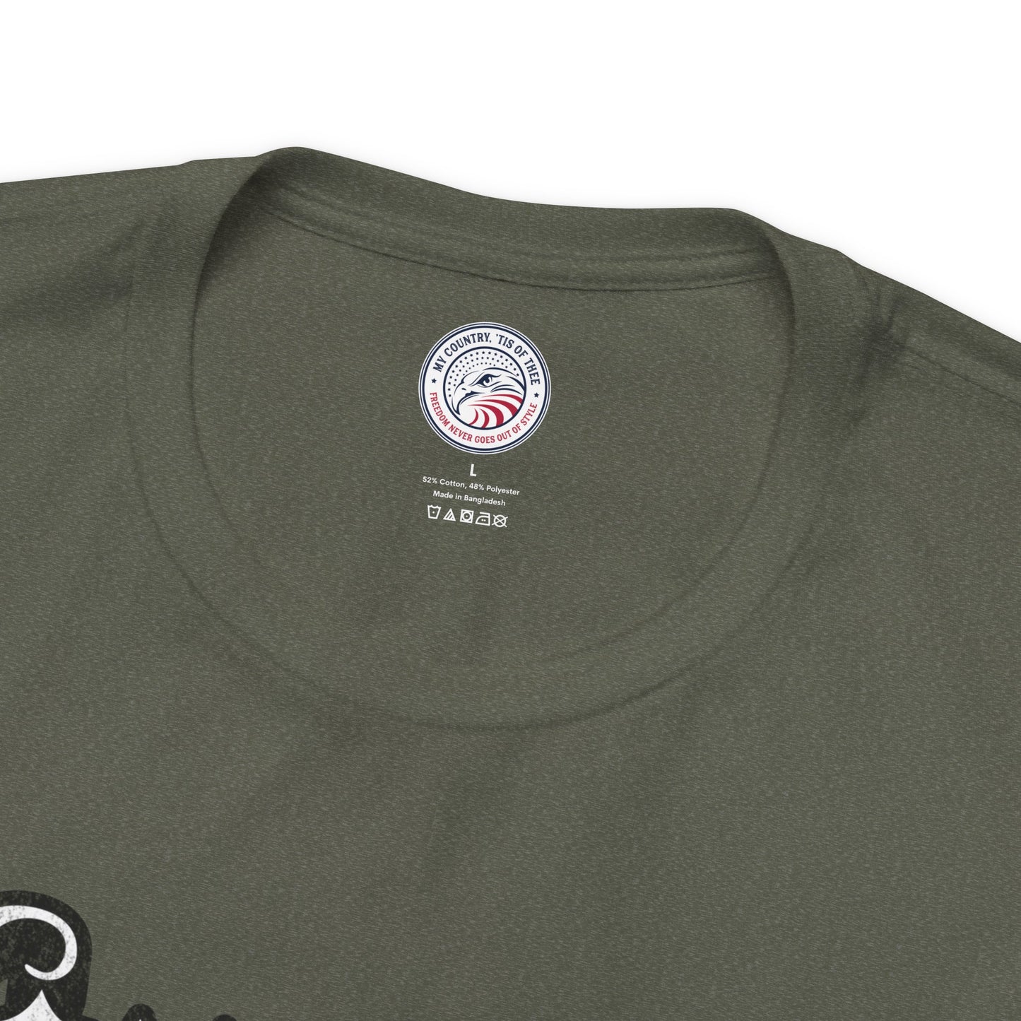 Kansas Badass Eagle and Flag Premium Tee