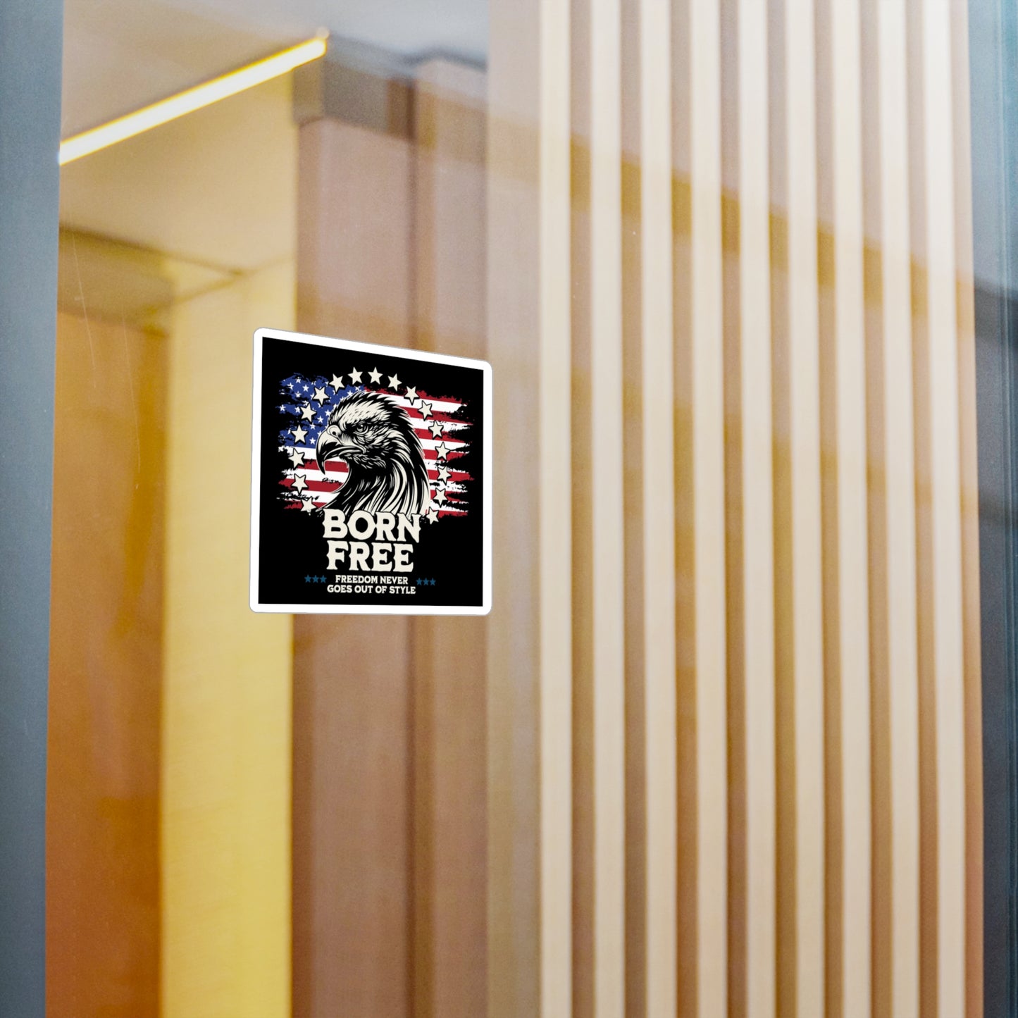 Born Free - Freedom Never Goes Out of Style Vinyl Decal