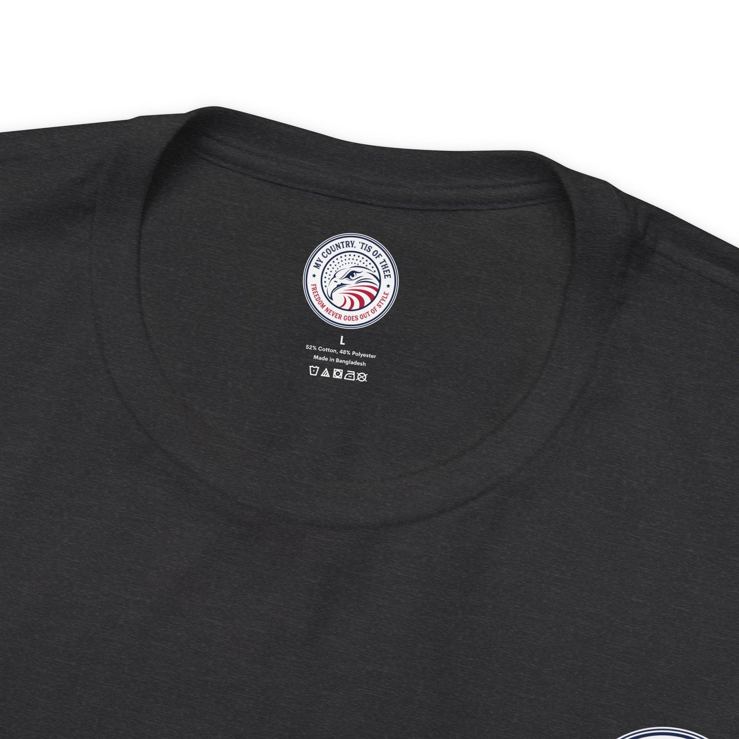Patriotic Flock Feathers and Stripes Premium Tee