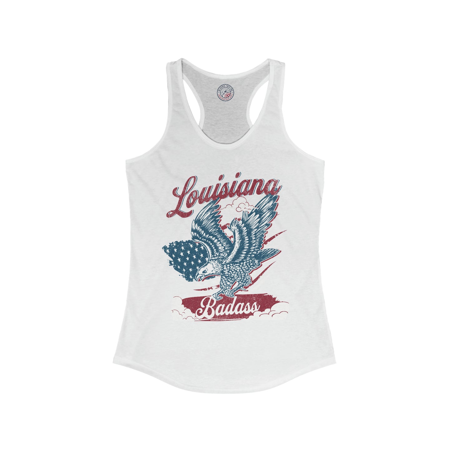 Louisiana Badass Ladies' Slim Fit Racerback Tank