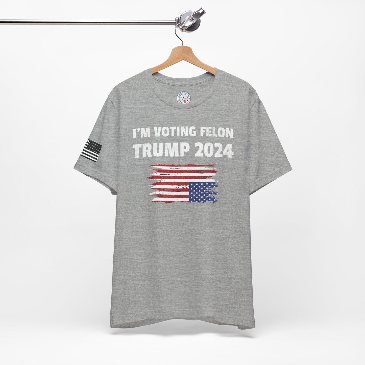 I'm Voting Felon Trump 2024 Premium Tee - Front