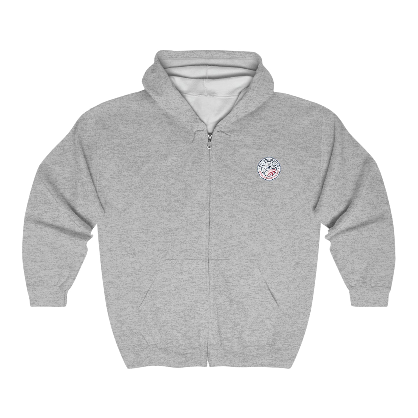 Wake, Bake, Dominate Heavy Blend Full-Zip Hoodie
