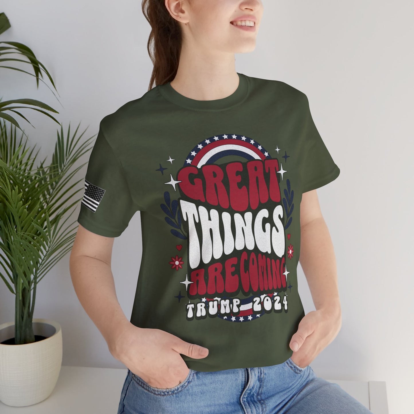 Great Things are Coming Trump 2024 Premium Tee