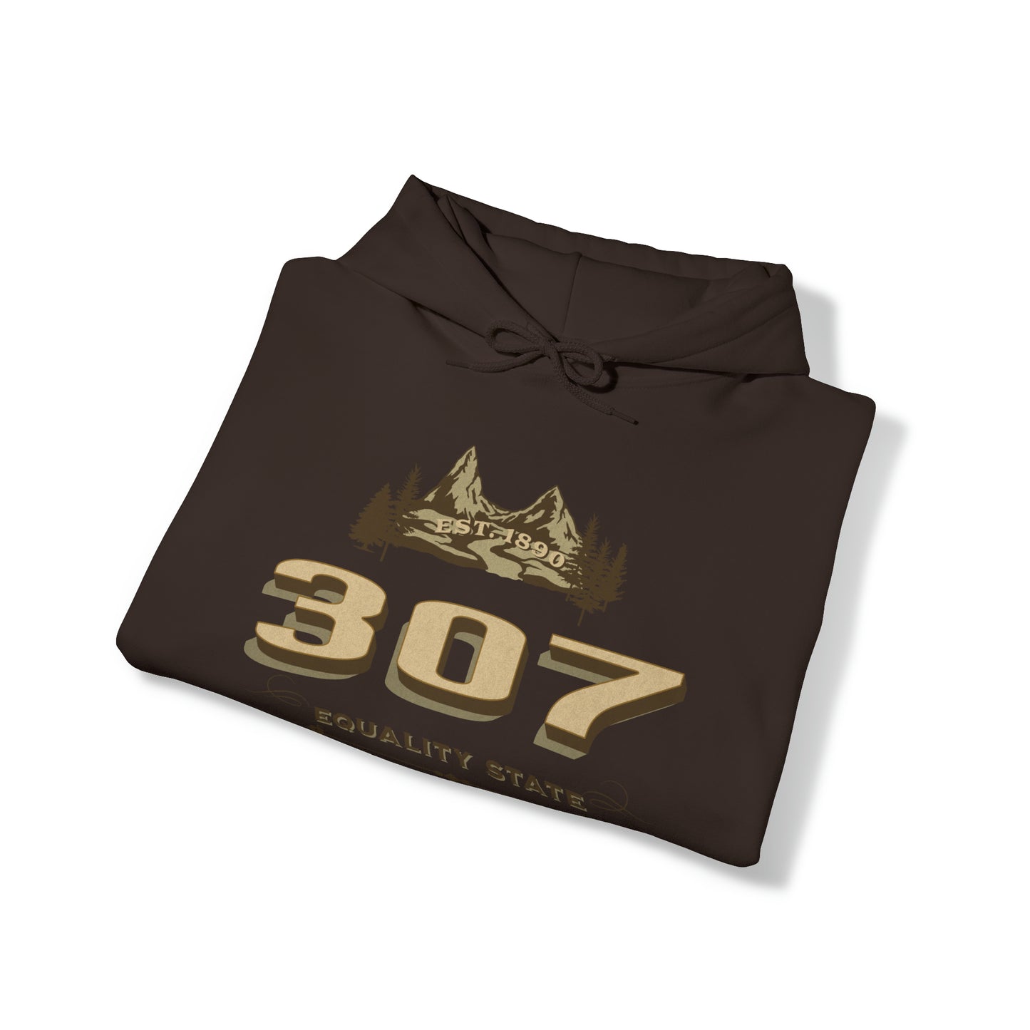 Wyoming 307 Equality State Heavy Blend Pullover Hoodie
