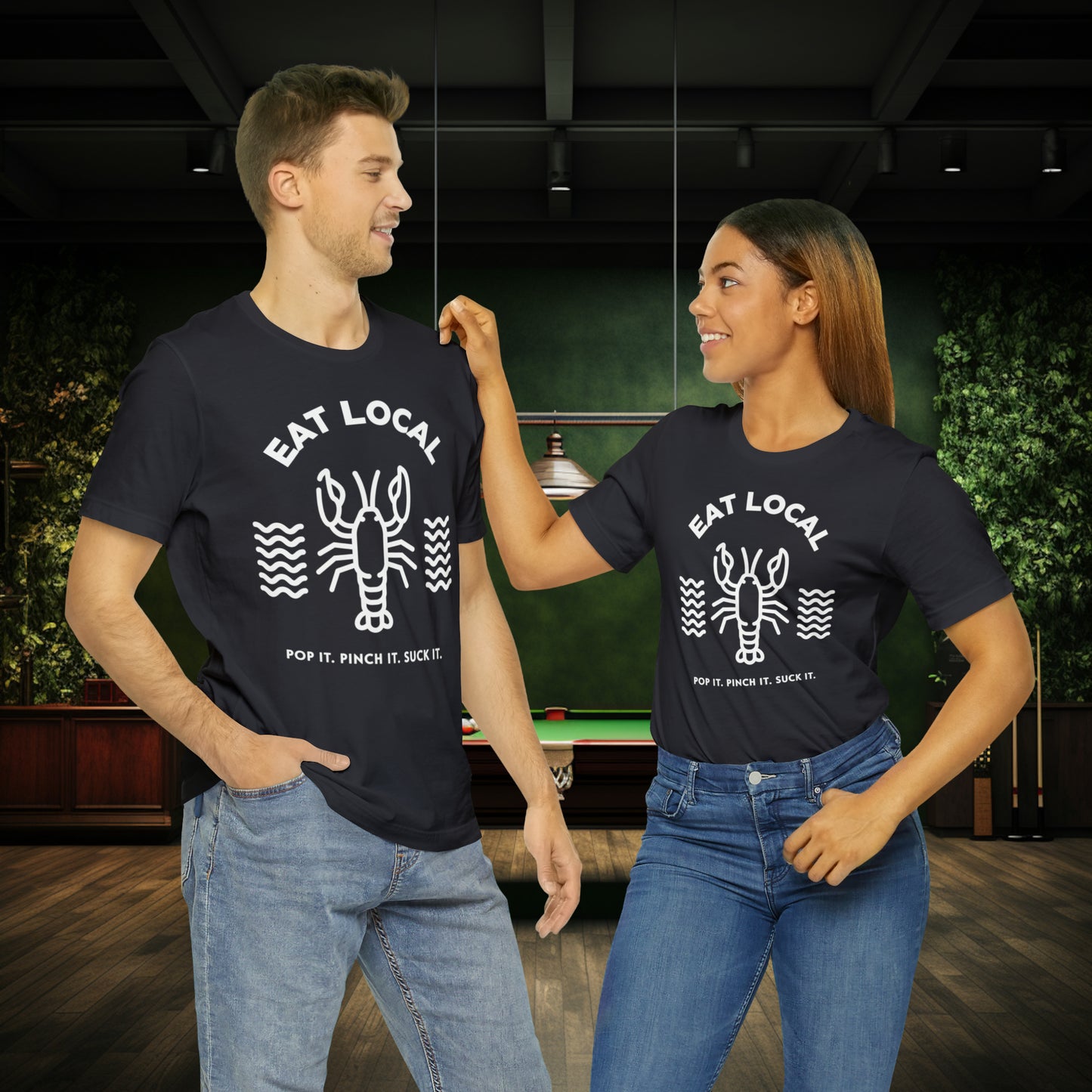 Eat Local Premium Tee - Crawfish
