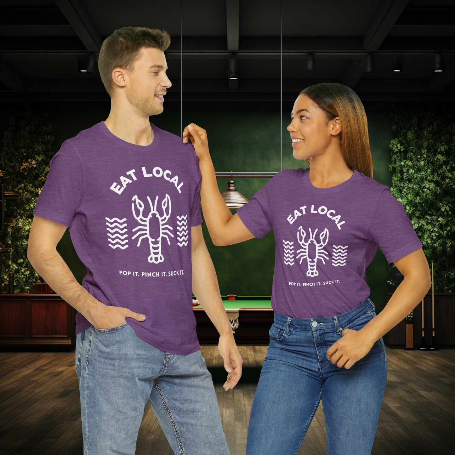 Eat Local Premium Tee - Crawfish