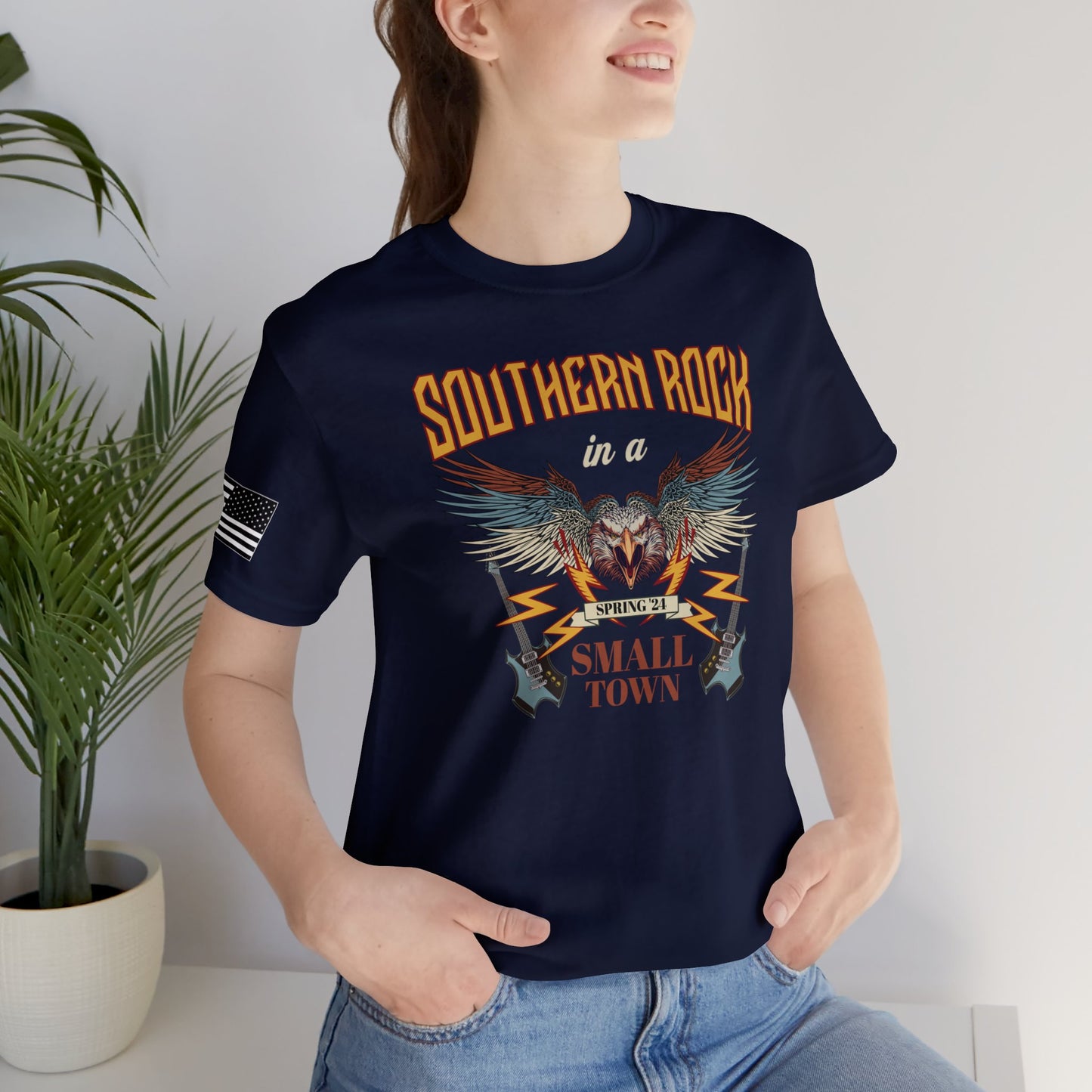 Southern Rock in a Small Town Premium Tee