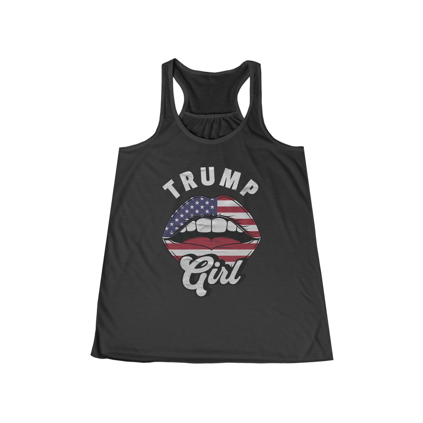 Trump Girl Ladies' Flowy Racerback Tank