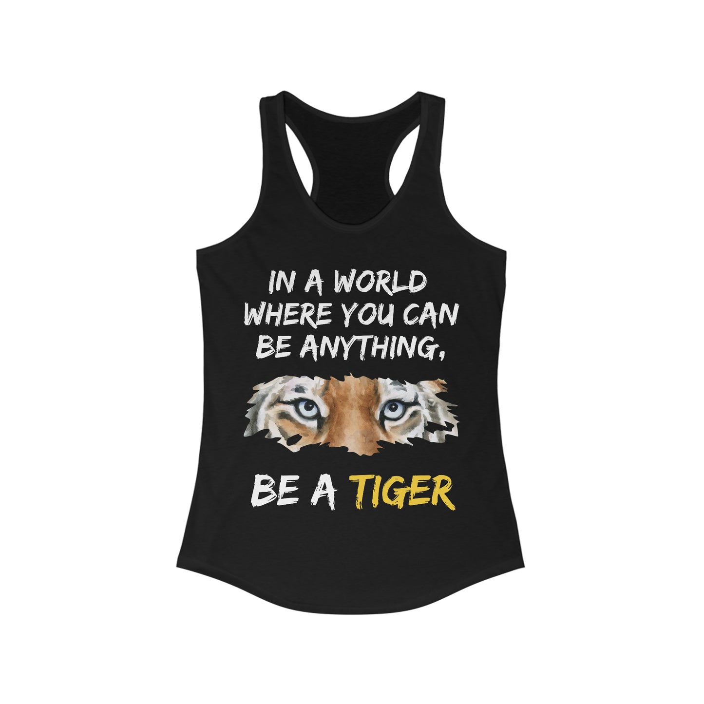 Be a Tiger Ladies' Slim-Fit Racerback Tank